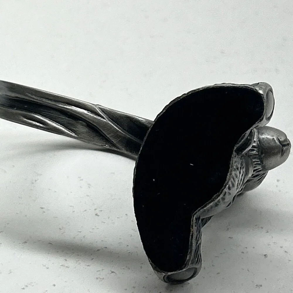 Set Of‎ 4 Metal Bear Napkin Rings/holders